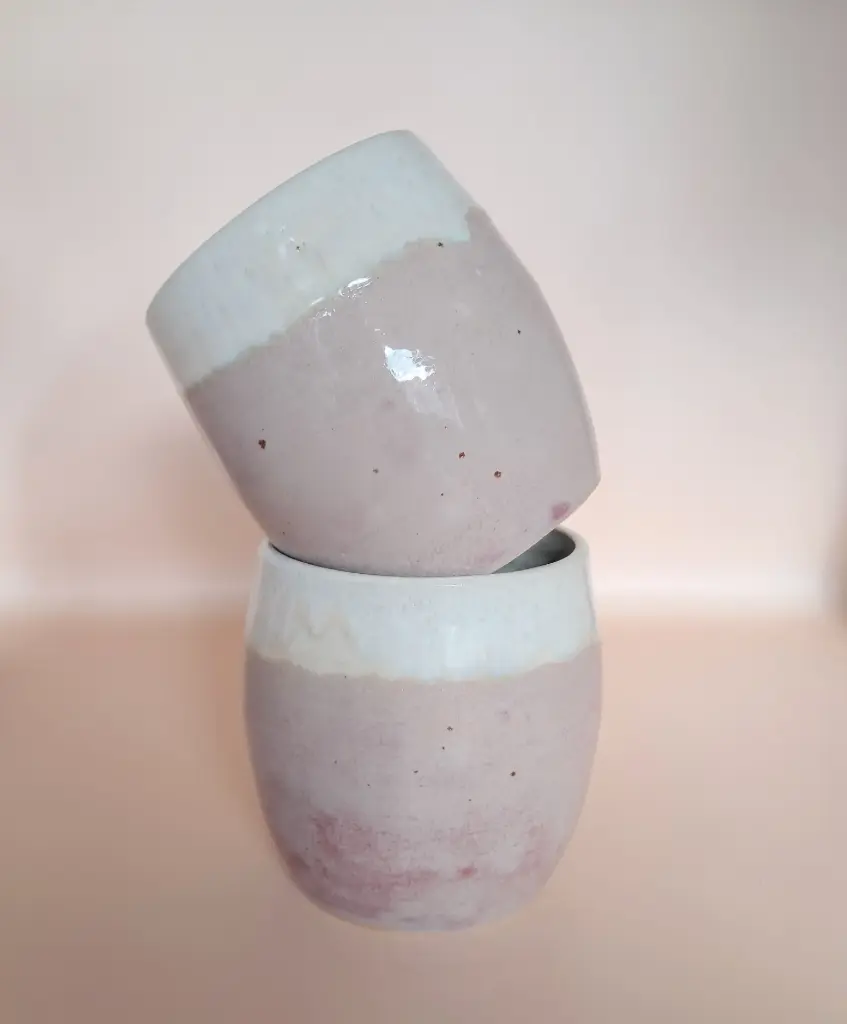 Duo de mugs Lait fraise