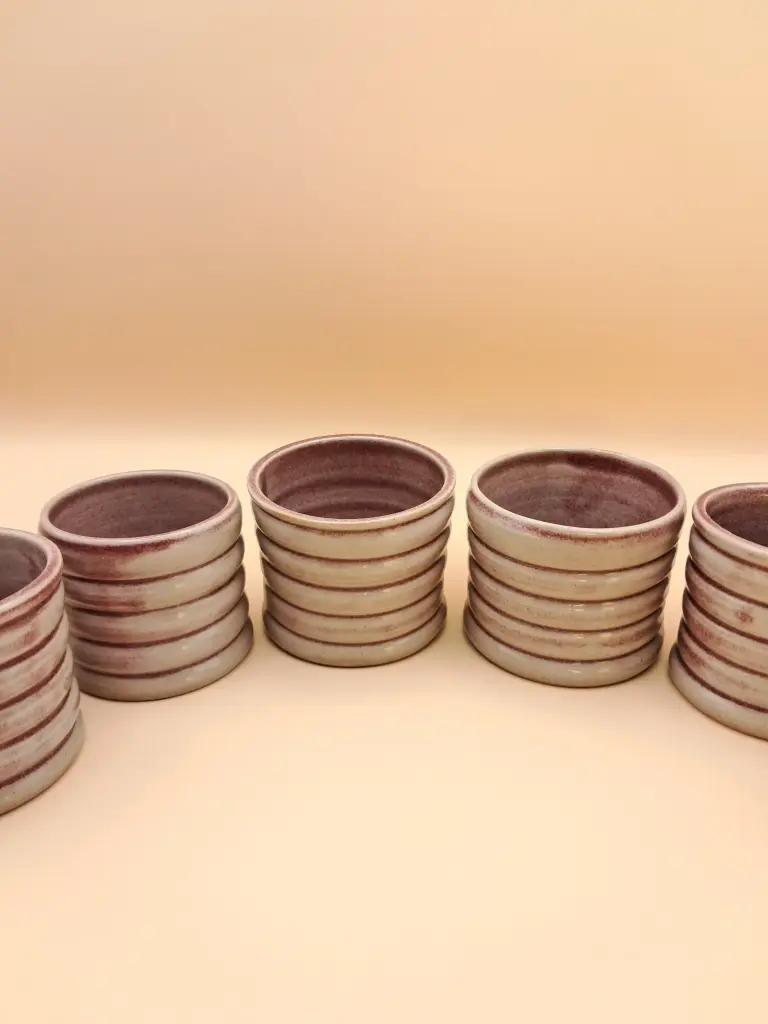 Tasse expresso Rose poudré