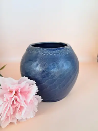 Vase Bleu crocro