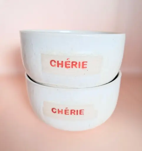 Duo bols Chérie / Chérie