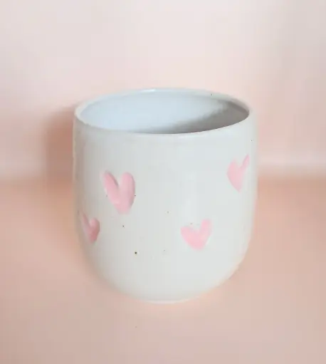Mug Coeurs roses