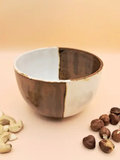 Bol à tapas Sépia blanc